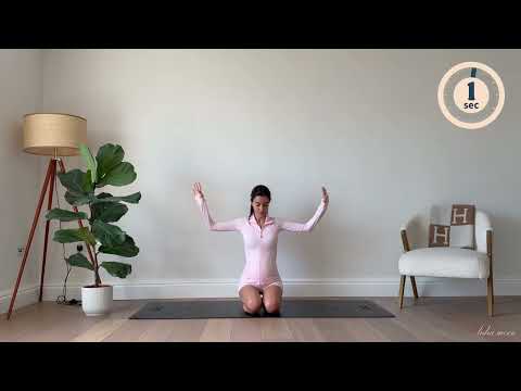 5MIN Pilates Arm Workout Lean Slim Arms No Equipment 