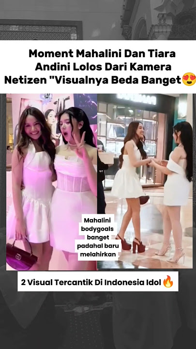 Visual Mahalini Dan Tiara Badai sih #shortvideo #artist #mahalini #tiaraandini #viralvideo