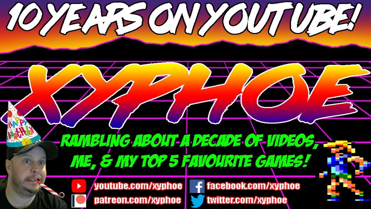 10 Years On YouTube! Rambling About A Decade Of Videos, Me & My Top 5 ...