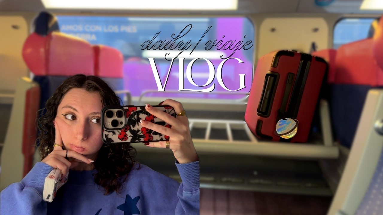 Vlog-Viaje 🚅 | + haul de Shein 🛍️