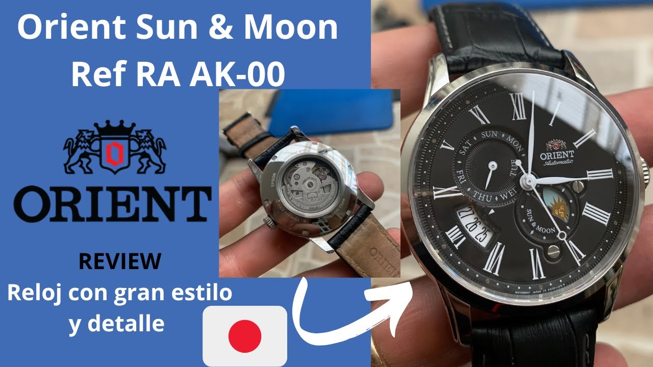¿Orient de LUJO? Review Orient Bambino Sun & Moon - Ref RA AK-00 Estilo y Acabados de primera