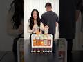 Four Box Double Guess Money Match! Orange Drink Edition