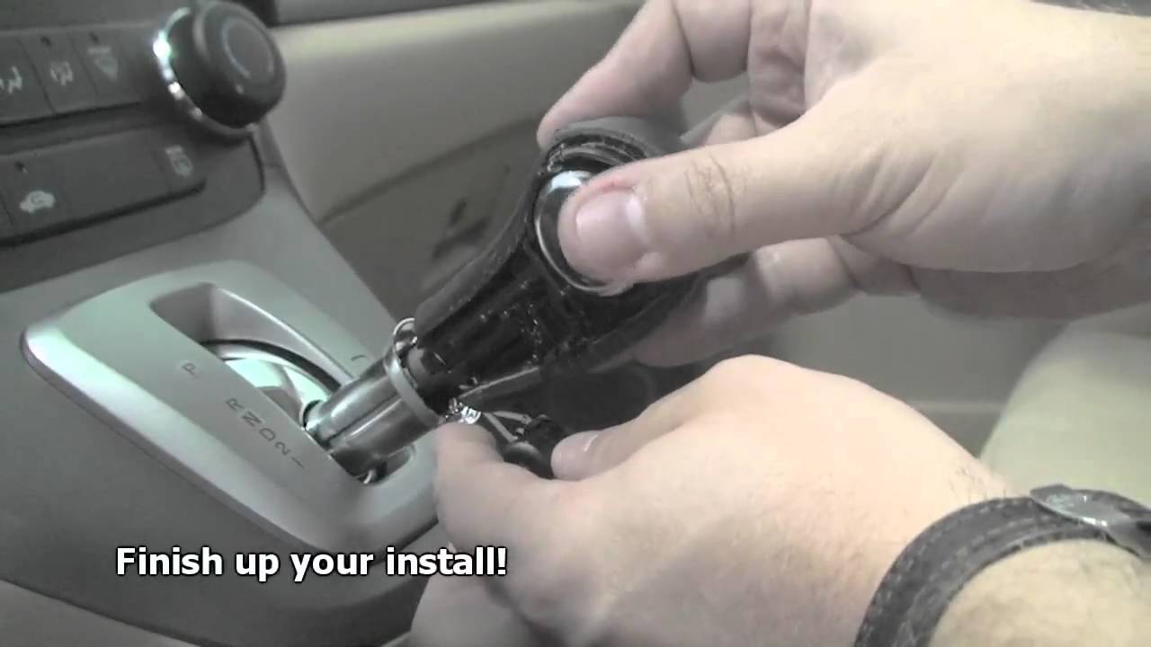 Episode 186 Honda Cr V Leather Shift Knob Upgrade