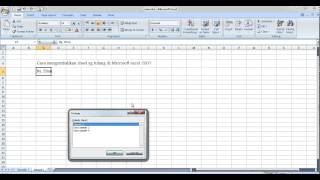 Cara Mengembalikan Sheet Yg Hilang Di Microsoft Excel 2007 Karena Di Hide Youtube Cara Mengembalikan Sheet Yg Hilang Di Microsoft Excel 2007 Karena Di Hide Youtube