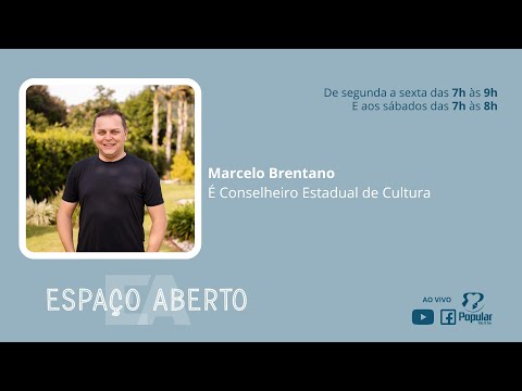Marcelo Brentano é Conselheiro Estadual de Cultura