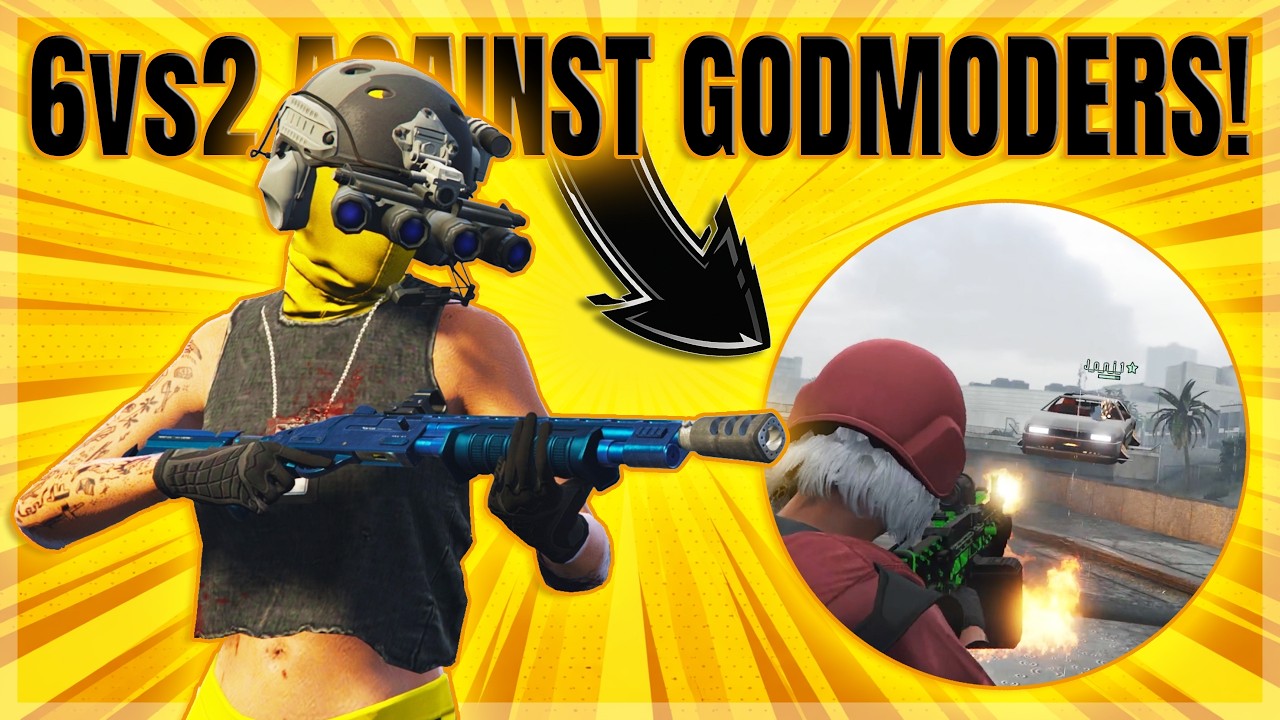 GODMODERS With Awful Grammar Take a FAT L! 😂 | GTA Online PvP