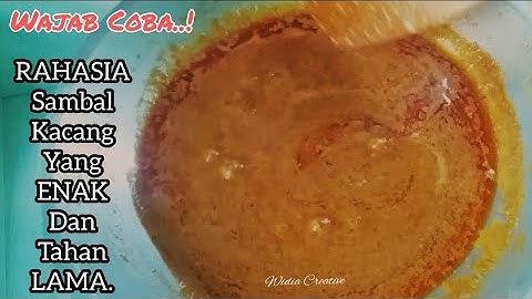 Resep Sambal Kacang Untuk Siomay, Batagor, Cilok dan Lainnya