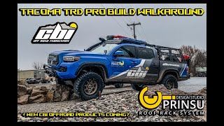 CBI offroads TOYOTA TACOMA BUILD WALKAROUND + NEW PRODUCT TEASERS THEY LEAKED FOR YOU ALL MUST WATCH