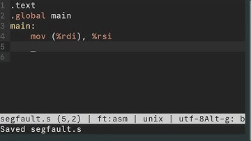 Crash course on causing a segmentation fault on Linux