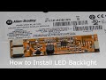 2711P-RDB10C, How to Install LED Backlight