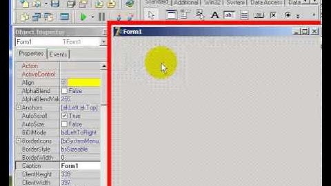 Delphi 7 Ekranını Tanımak