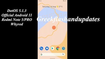 DotOS 5.1.3 Official Android 11 Redmi Note 5/PRO Whyred