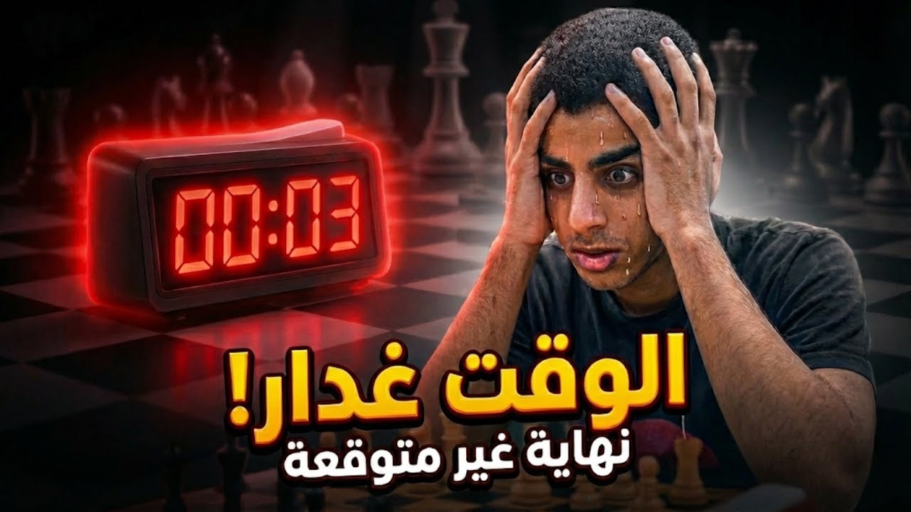 الوقت غدار في الشطرنج! | مباراة رابيد 0+10