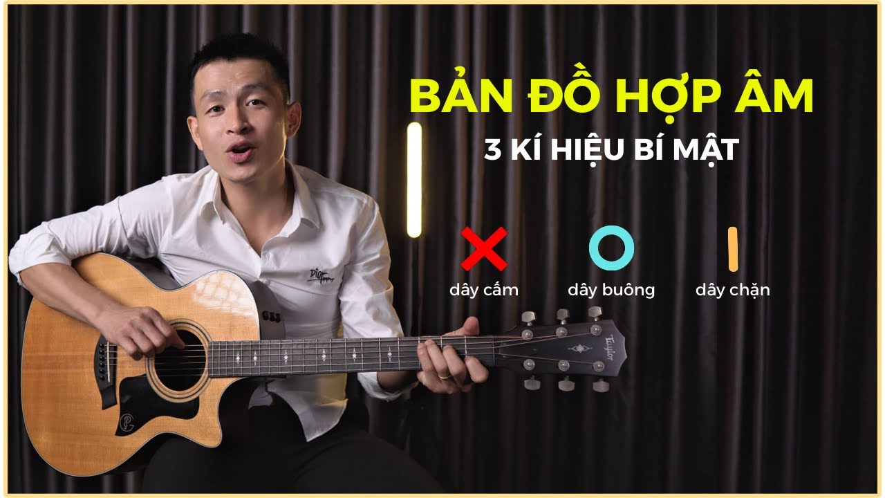 Cách đọc sơ đồ hợp âm Guitar (giải mã 3 kí hiệu bí mật) | seri cho người mới #17