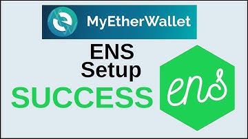 How to Setup an Ethereum ENS Name with My Ether Wallet