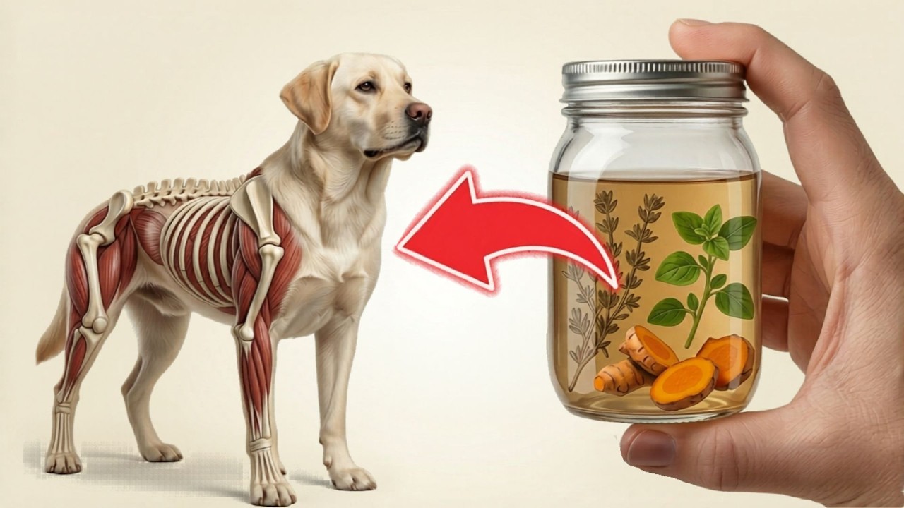 Natürliches Antibiotikum für Hunde selbst machen in 10 Minuten 🍃(Wahnsinn!) 😮