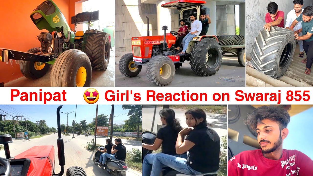 🤨 हमारे ट्रैक्टर को नजर लग गई || Our New Tyres for ₹ 45000