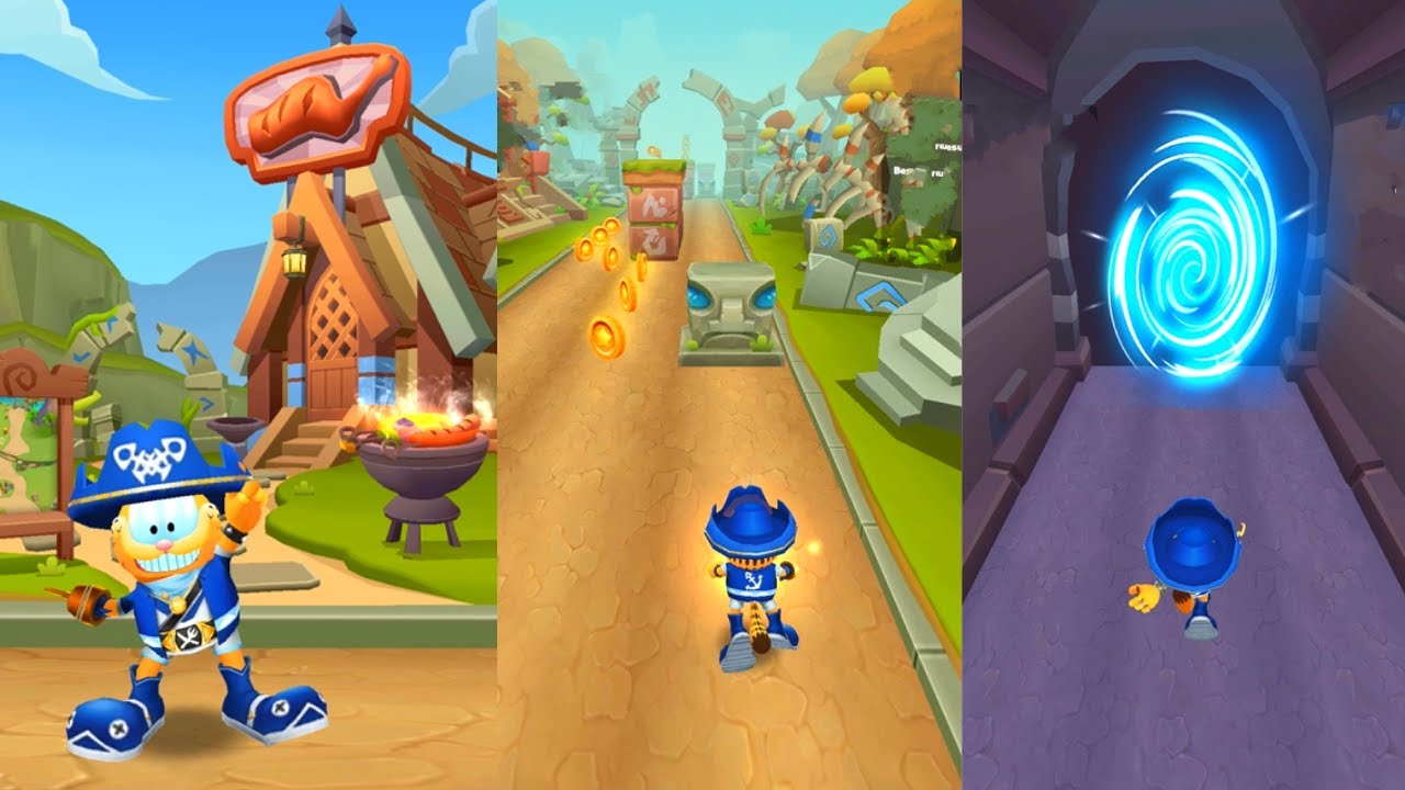 Garfield™ Rush - New Character & New World Unlocked - Gameplay Walkthrough - Venice - (Android, iOS)