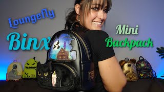 Loungefly Binx (Black flame) Mini Backpack!