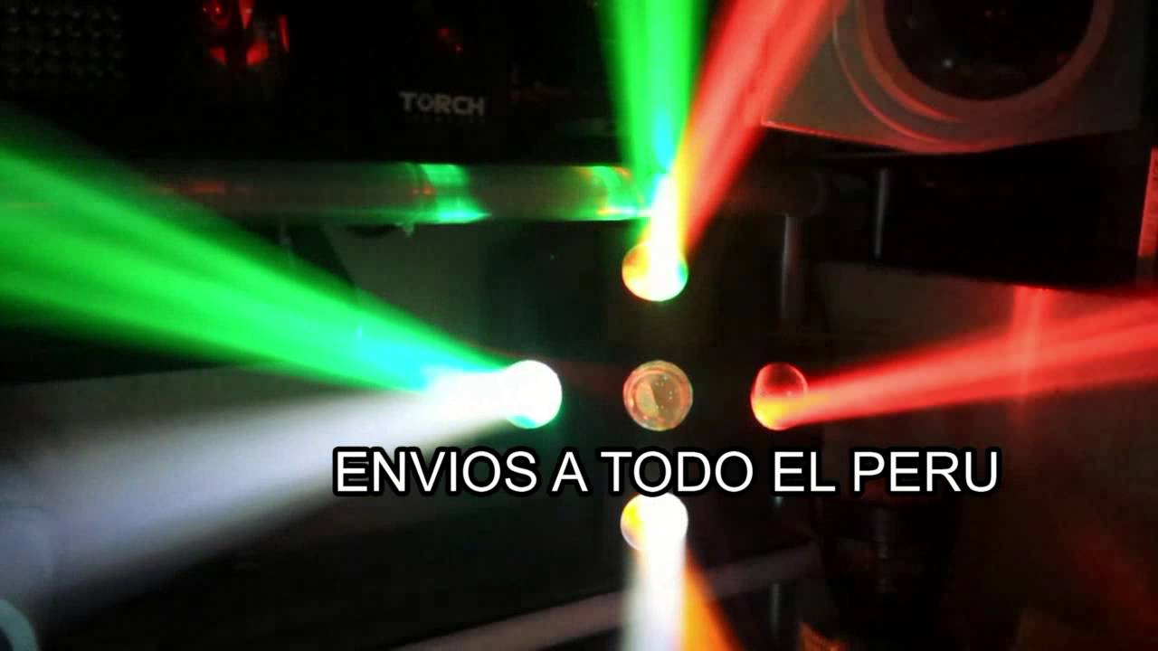 Led Crossfire Efecto Dmx Led Luces Sicodelicas.( ILUMINACIÓNES ADRIEL
