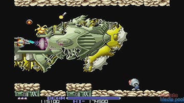 1987 R-Type (Arcade) Game Playthrough Video Game