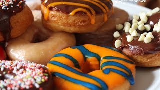 يوميات شري طريقة عمل عجينه الدونات او دونت او دونتس وطرق تزينها  #Doughnut