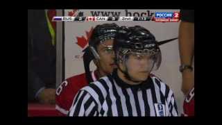 3:2 Goal Ty Rattie (Canada - Russia) Junior Challenge, Game 4, 08/14/2012