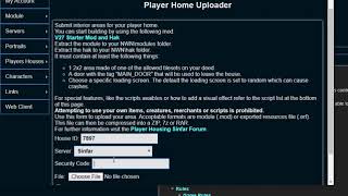 How to upload a house on Sinfar