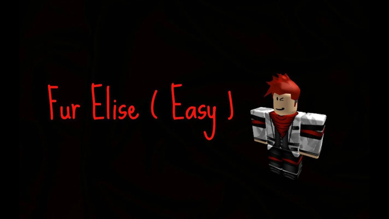 Fur Elise Easy Roblox Piano Cover By Matthew Dufour