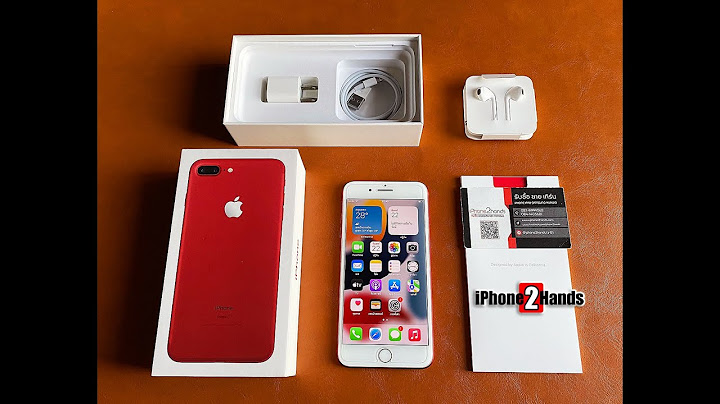 Iphone 7 plus product red 32gb ม อสอง