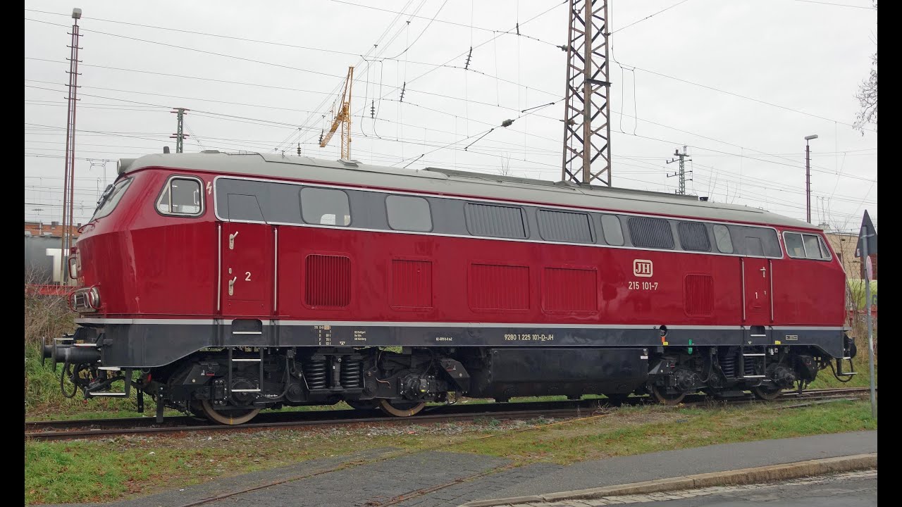 Eleganz in Purpurrot: Baureihe 215 / 225 101-5 betriebsfähig & super gepflegt. Ein echtes Topmodel!