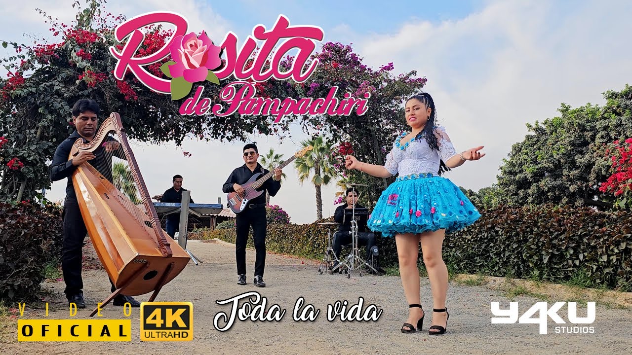 ✓ ROSITA DE PAMPACHIRI ♪♫ ► TODA LA VIDA ◄ HUAYLAS CON ARPA Y VIOLÍN ►