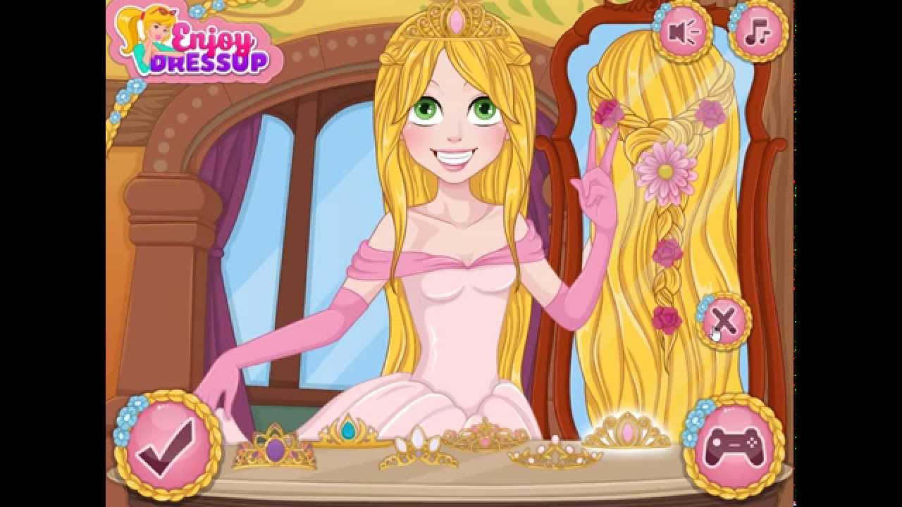 New Game For Kids 2015 - Rapunzel Wedding Braids - Best New Game Baby 2015