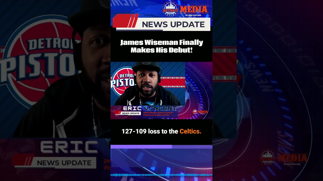 James Wiseman's First Detroit Pistons Game: Instant Regret or Major Success?!