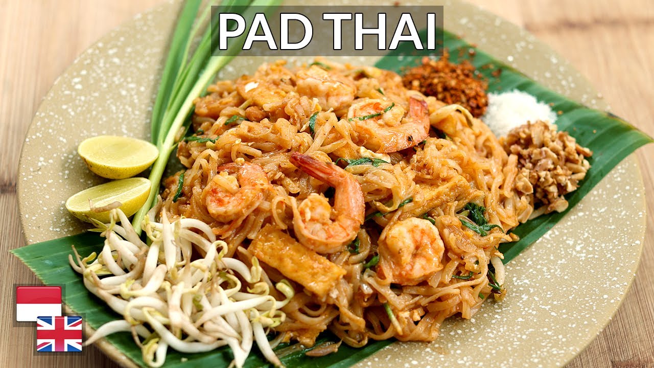Gurih MANTAP! Resep KWETIAU GORENG Ala Thailand [Pad Thai] & Resep Thai
