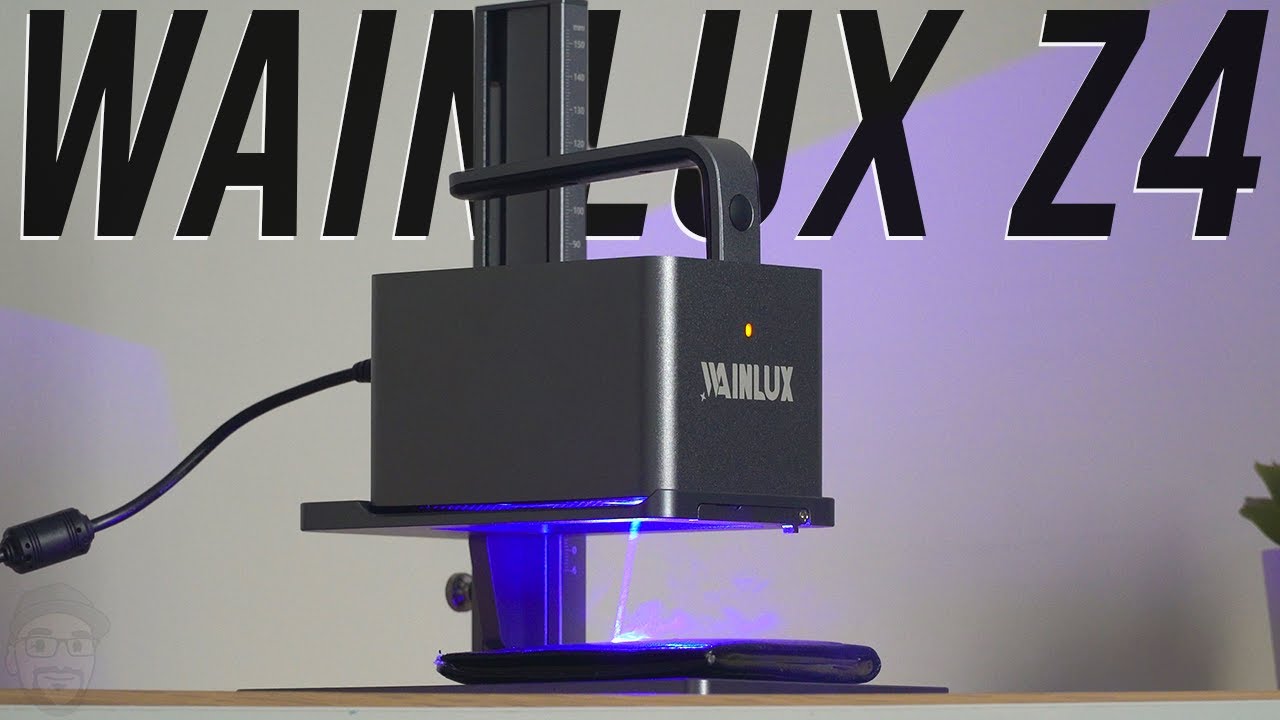 WAINLUX Z4 Portable Mini Laser Engraving Machine Review - YouTube