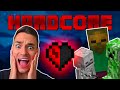 АКО УМРА, ИГРАТА ПРИКЛЮЧВА! | MINECRAFT HARDCORE EP. 1