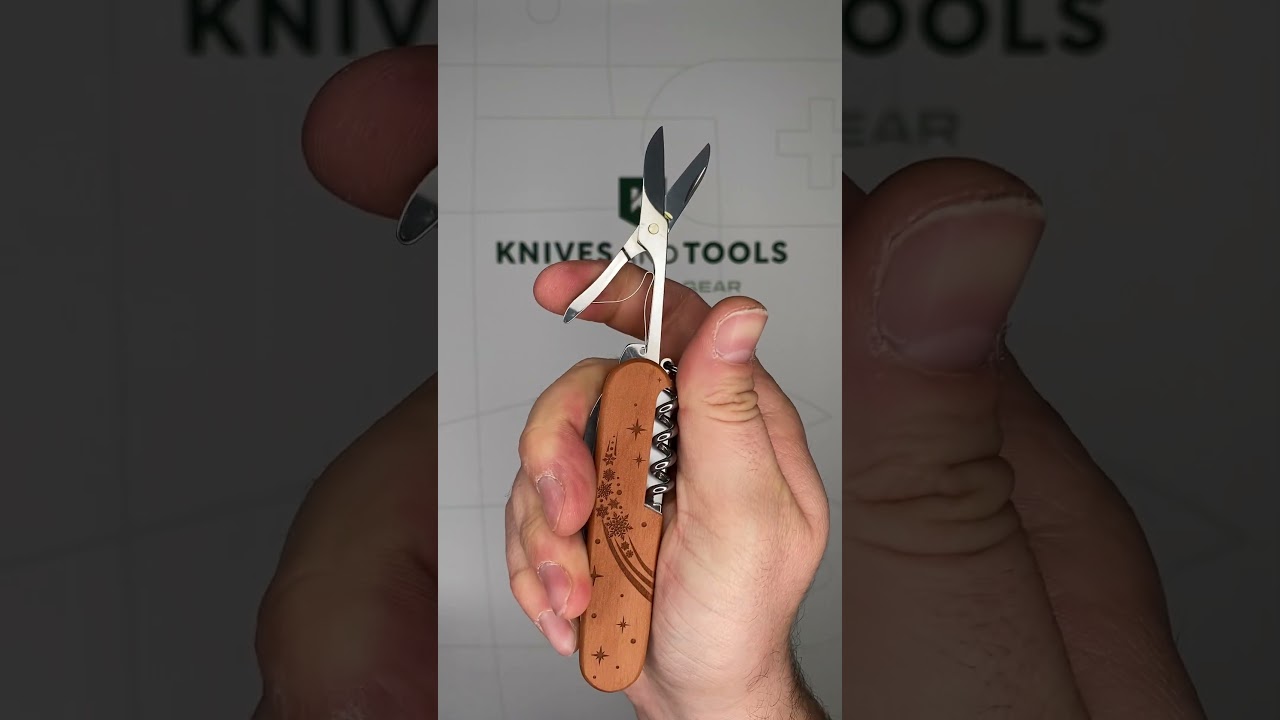 Victorinox Climber Wood 1 3701 63E1 Winter Magic Limited Edition 2025, Swiss army knife