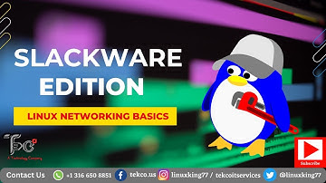 Linux Networking Basics Part 2 (Slackware Edition)