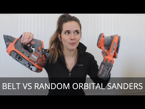 Orbital Sander vs Belt Sander: Which Electric Sander is