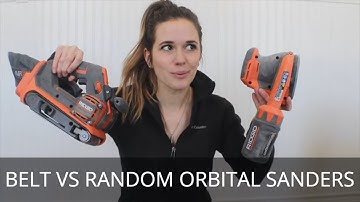 Orbital Sander vs Belt Sander: Which Electric Sander is Best?