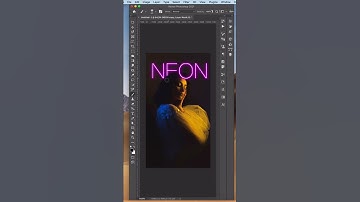 EASY NEON TEXT EFFECT IN PHOTOSHOP ep.196