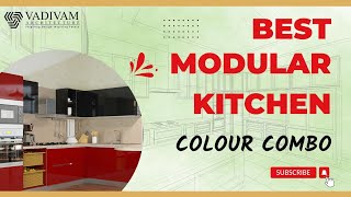 kitchen colour combinations | Modular kitchen design ideas