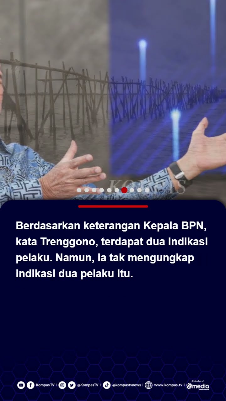 Pemilik Pagar Laut di Tangerang Bakal Didenda Rp18 Juta Per Kilometer #laut #pagarlaut