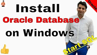 how to install oracle database 11g on windows