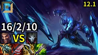 Draven ADC vs Jhin - KR Master | Patch 12.1