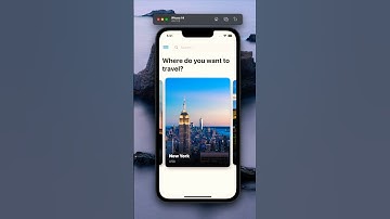 Parallax Carousel Scroll Animation Using SwiftUI | iOS 17 | Xcode 15 | #animation #mobileui #swiftui