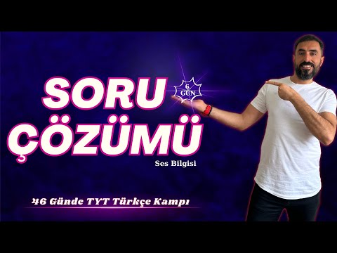 SÖZCÜKTE YAPI Soru Çözümü / 46 Günde TYT TÜRKÇE Kampı 2024 (6.Gün)