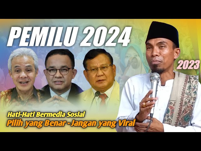 Pemilu 2024 - Pilih yang Benar | KH KHOLIL YASIN Terbaru 2023 - Darul Hikmah Tampojung Tengghina class=