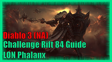 Diablo 3 Challenge Rift 84 Guide (NA) (D3 Guide and Route Strategy)